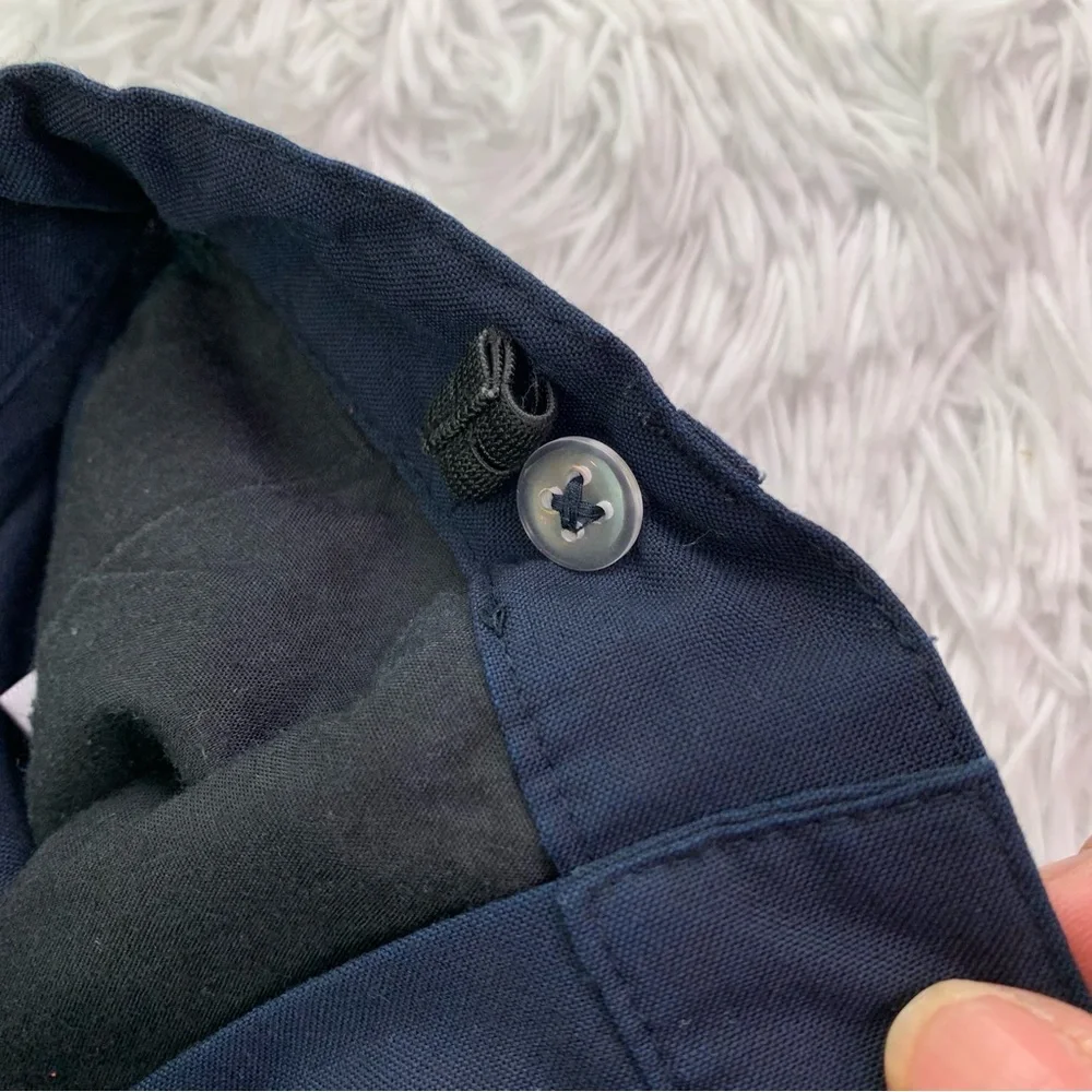 Set of 2‎ boy's size 8 navy blue dress pants adjustable waist Cat & Jack H&M